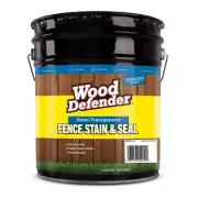 Wood Defender Semi-transparent Fence Stain CAPE COD GREY 5-gallon