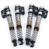 PHBSCX24771Black- Powerhobby1/24 Axial SCX24 Aluminum 58mm Long Travel Shocks