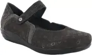 Wolky Women's GILA Hook and Loop Strap Closure Mary Jane Shoes, Size EU 42