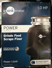 New InSinkErator Power Series 1.0HP EZ Connect Continuous Feed Garbage Disposal