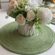 Heat Insulation Cup Coasters Anti-Slip Dining Table Mat for Home Party