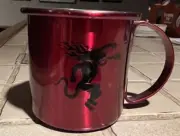 FIREBALL RED METAL MUG - NEW