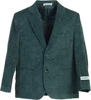 [Gioberti] Boys and Kids Corduroy Blazer Jacket, Olive, Size 16