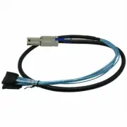 New SAS to SATA Cable SFF-8088 TO 4 SATA 7Pin Mini SAS 26P Data Cable 1meter