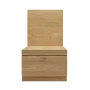 Fuji Natural Bedside Table with 1 Drawer