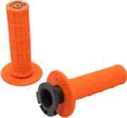 TORC1 Defy Lock-On Grips - 4-Stroke - Orange 3750-0502