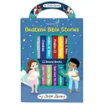 MY LITTLE LIBRARY: BEDTIME BIBLE STORIES (12 BOARD BOOKS)