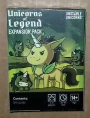 Unstable Unicorns UNICORNS OF LEGEND Expansion Pack New & Sealed