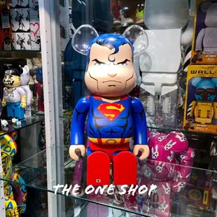 TheOneShop BE@RBRICK Superman HUSH 超人 漫畫版本 庫柏力克熊 1000%