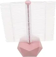 Happyyami Nail Art Display Stand False Nail Tips Stand Nail Sample Display Spiral Nail Accessories Spiral Nail Art Display Nail Color Chart Holder Spiral False Nails Rack Plastic Transparent