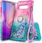 Samsung Galaxy S10 Plus Case + Screen Protector Clear Full Body Cover