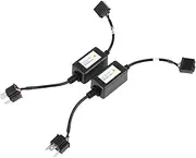 XYWHPGV 2 Pcs H4 LED Headlight Canbus Error Free Plug Play Warning Canceller Load Resistor(cbfb1 8ddbf 764c6 a581c 74dc7 ebe94