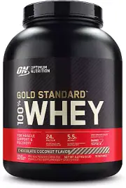 OPTIMUM NUTRITION Gold Standard 100% Whey Protein Powder, Chocolate Coconut, ...