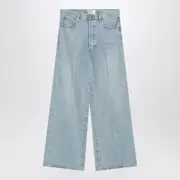 [Frame] Low Baggy Wide Leg Jeans In Organic Denim 25 Blue