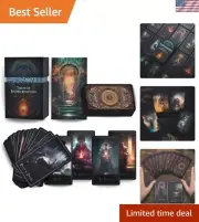 The Tarot of Sacred Kingdoms Tarot Cards – 78-Cards Tarot Deck with Guidebook...