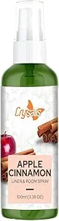 [CRYSALIS] Apple cinnamon Linen And Room Spray Air Freshener | Long Lasting Aromatic Scent | Made With Essential Oils Fresh and Revitalizing Aroma - 100ml / 3.38 fl oz