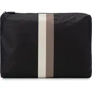 Aloha Collection Medium Water Resistant Tyvek® Zip Pouch in Caffe On Black at Nordstrom One Size