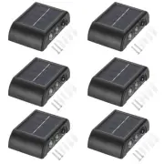 Solar Lights Outdoor Waterproof, 4Pack Wall Sconce LED Light for Decor, Deck