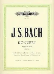 Johann Sebastian Bach - Concert A Bwv1055 - 2 Pianos