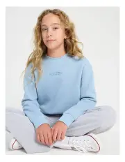 [Tilii] Essentials Crew Neck Sweat Top in Light Blue