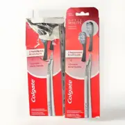 Toothbrush Colgate INFINTIY 2pk Optic White With Replacement Heads Damaged Box