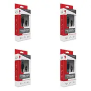 4x SWI Hyperkin Switch Charge Cable for Nintendo Switch Video Game Accessory 5ft