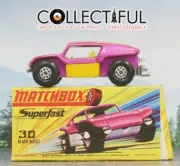 MATCHBOX - SUPERFAST #30 BEACH BUGGY - DIECAST *BEAUTY* NMIB
