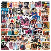 65Pcs Jonas Brothers Stickers DIY Stickers Scrapbooking Phone Luggage Skateboard