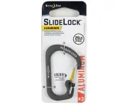 Slidelock Carabiner Aluminum #3 (Charcoal)