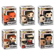 Funko POP! The Office Vinyl Figures - SET OF 6 (Dwight, Michael, Pam, Oscar +2)