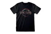 Pink Floyd Unisex Adult Dark Side Of The Moon Circle T-Shirt (Black) - UTHE702