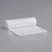 ALL VARIATIONS Clear Trash Bag / Can Liner - 100/Case Ideal for Hotel Restaurant