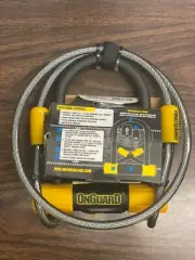 OnGuard Bulldog Series 13mm 4ft Cable U-Lock 8015