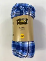 Men's Foundry Big & Tall Flannel Plaid Sleep Pajama PJ Pants NEW