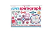 Spirograph Super 50th Anniversary Set Arts and Crafts, Kids Toys, Art Supplies, Craft Supplies, Drawing Kit, Spiral Art, Classic Gear Design Kit, Case, Pens, Design Sheet Included, Ages 8+