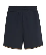 Fendi Elastic-Waist Shorts S,XL,L,M,XXL blue