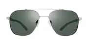 Revo RE 1108 HARRISON Polarized 03SG50 Men's Sunglasses Silver Size 56