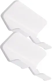 SOESFOUFU 2pcs Hair Dryer Rack Hair Dryer Diffuser Nozzle Washroom Organizer Electric Drying Hair Dryer Hook Hair Dryer Storage Organizer Dispenser Blow Dryer Hair Dryer Holder Plastic White