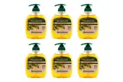 6x Palmolive 250ml Liquid Hand Wash Pump Antibacterial Skin Care Cleaning Soap