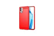 OnePlus 9R Cover Case Brushed TPU Case - Red