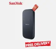Sandisk 1TB Portable SSD E30 USB 3.2 Gen 2| Type C To A Cable SDSSDE30-1T00-G25
