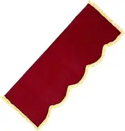 Hoement Upright Piano Cover Elegant Protective Dust Cover for Piano Simple Design Wine for Preserving Your Instrument From Scratches and Dust for Home Decor