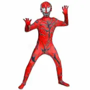 Kids Venom Spider Man Superhero Cosplay Costume R 190