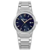 Salvatore Ferragamo F-80 SFDT02423 Classic Black Men's Watch New + Box & Paper's
