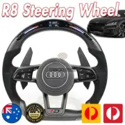 Carbon Fiber LED Shift Light R8 Steering Wheel For AUDI TT 2015 + Coupe