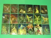 1996 THE BEST OF ROWENA CHROMIUM FPG COMPLETE BASE 90 CARD SET FANTASY ART!