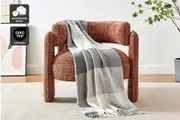 Brosa 100% Australian Wool Throw (Silver)