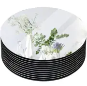 Coo-Drill 10" Round Mirrors for Centerpieces, Circle Mirror Centerpieces 10pcs