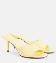[Jacquemus] Jacquemus Cubisto 70 leather mules AU 8 yellow