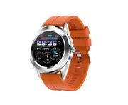 Smart Watch Touch Screen Fitness Tracker Sports Smartwatch Heart Rate Monitor-Orange